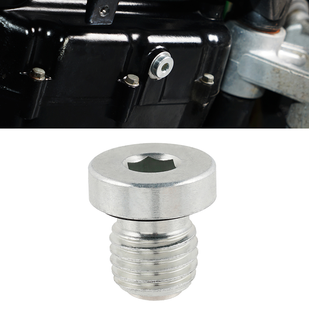 Motorcycle Oil Filter - M12XP1.5 สกรูถ่ายน้ำมันเครื่องแบบแม่เหล็ก สำหรับ KAWASAKI KLR650 HONDA