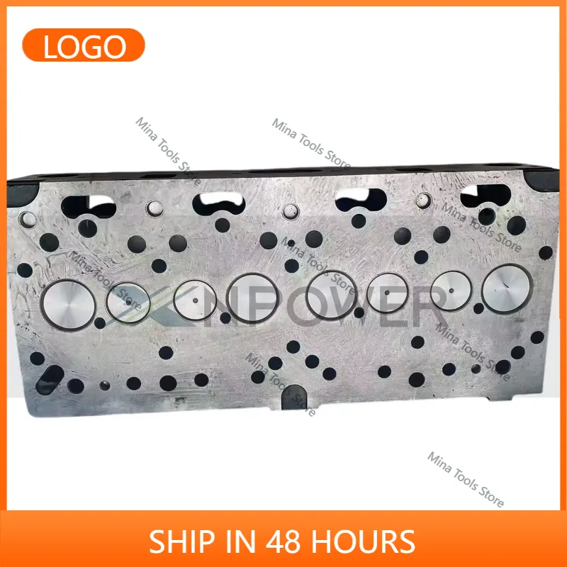 Engine Cylinder Head - เครื่องยนต์ ZZ80252 ZZ80253 อะไหล่รถขุด 1004 1006