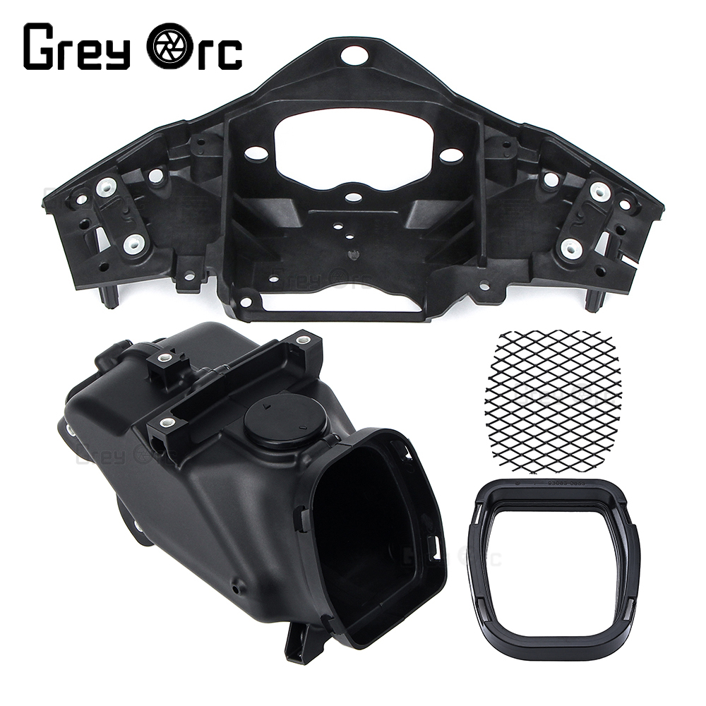 Motorcycle Gasket - ท่อร่วมไอดีมอเตอร์ไซค์สำหรับ Kawasaki ZX 10R 2021-2023 พร้อมขายึดไฟหน้า