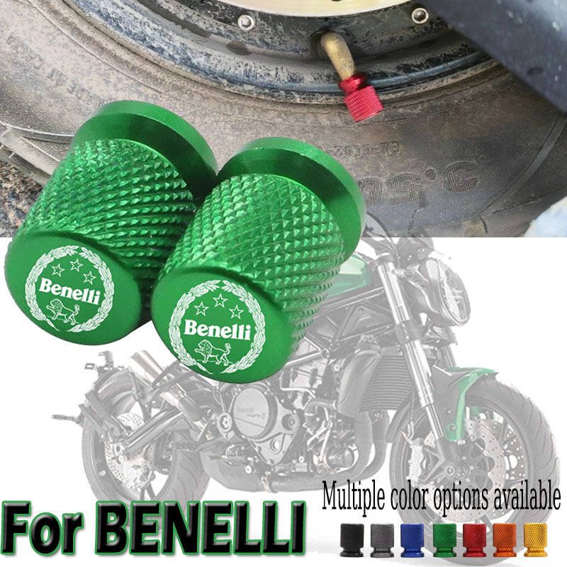 Motorcycle Valve Cover - อุปกรณ์ตกแต่งรถจักรยานยนต์ ฝาครอบวาล์วลมยางอะลูมิเนียม CNC สำหรับ BENELLI TRK