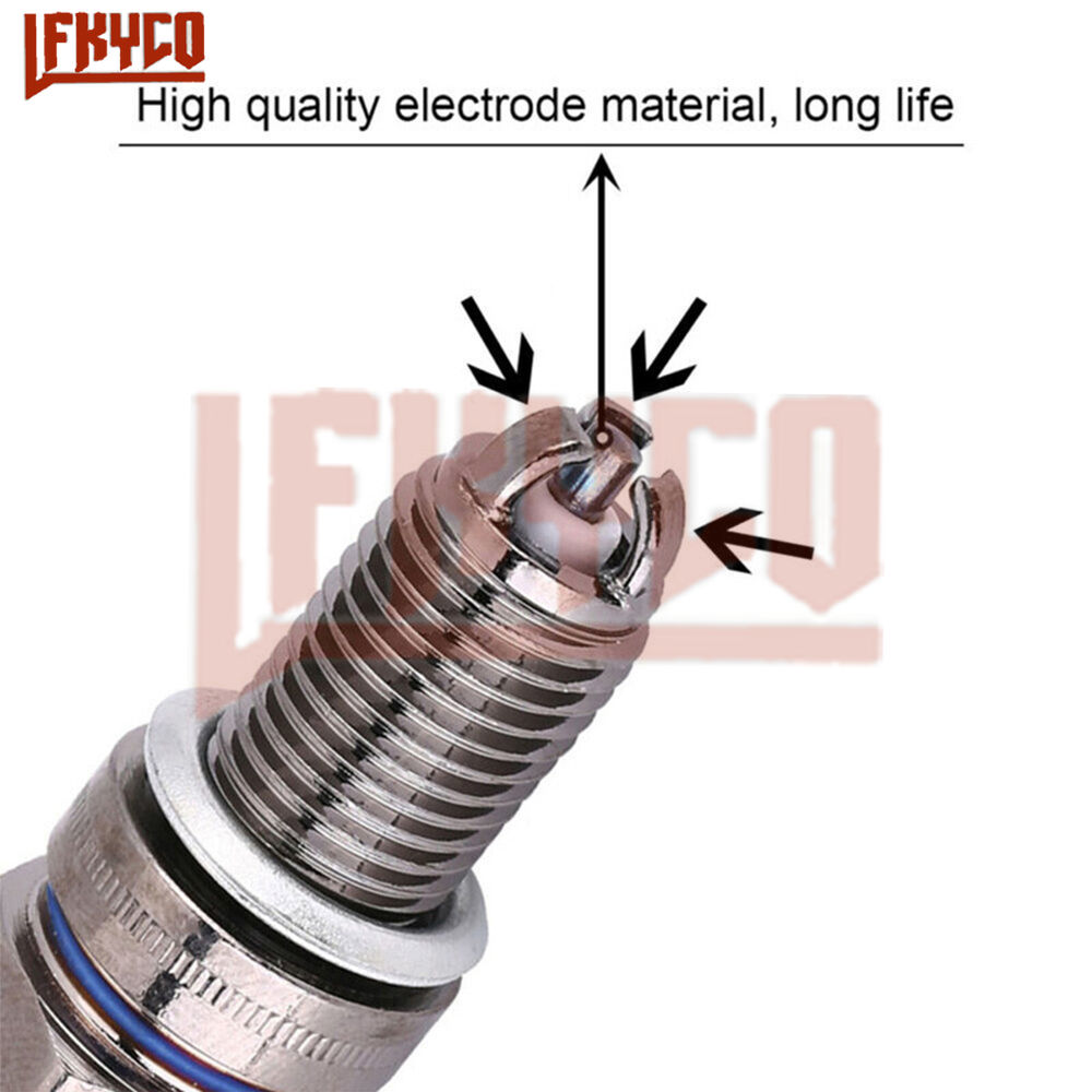 1/2/3/4ชิ้น3ขั้ว D8TC ปลั๊กหัว - Motorcycle Spark Plug บทวิจารณ์และราคา
