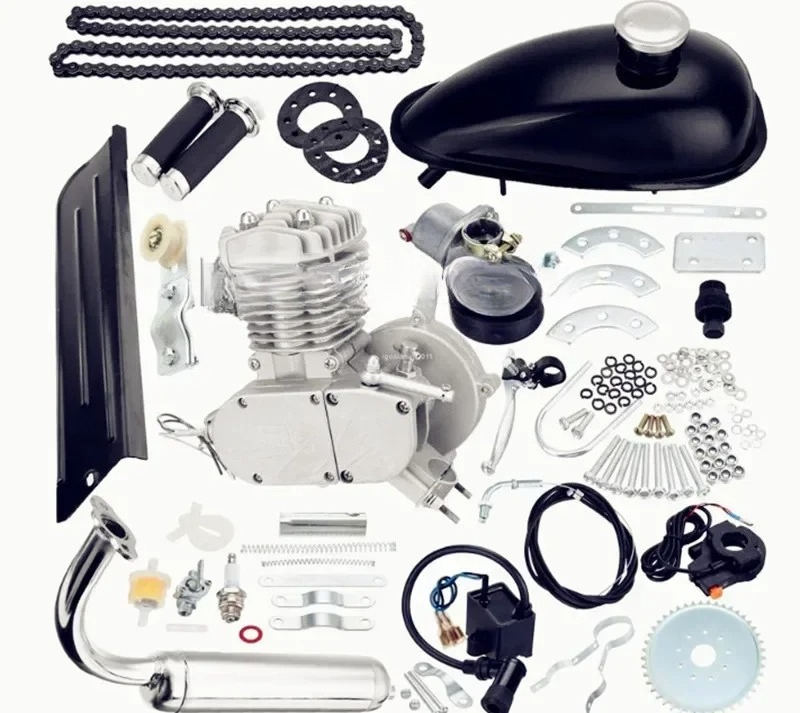 เครื่องยนต์มอเตอร์ไซค์สองจังหว - Motorcycle Engine Kit บทวิจารณ์และราคา