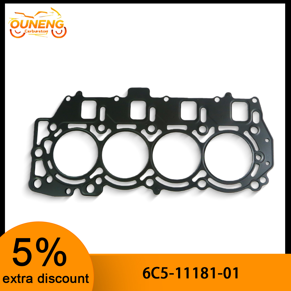 ปะเก็นฝาสูบ 6C5-11181-01 สำหรั - Engine Cylinder Head บทวิจารณ์และราคา