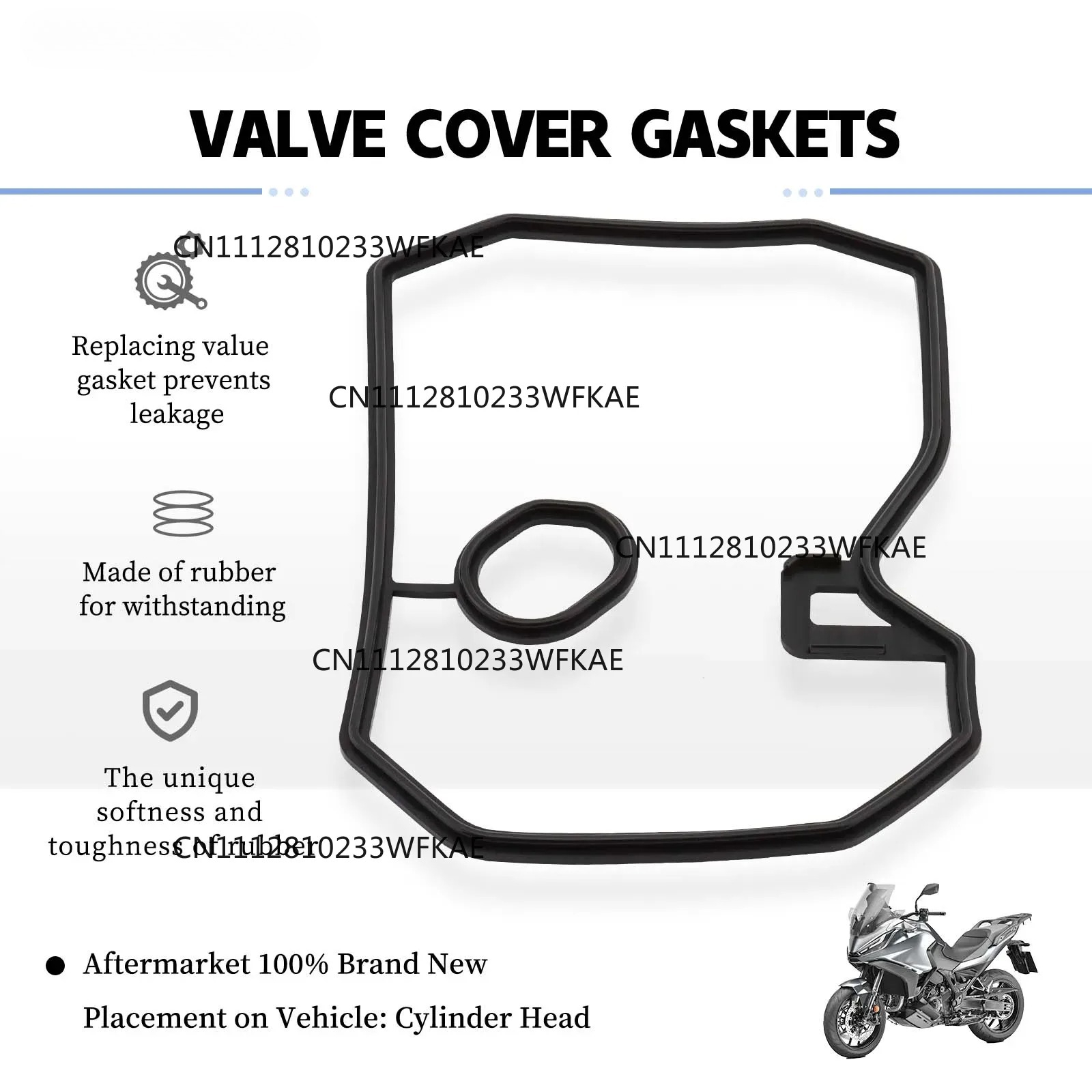 ปะเก็นฝาครอบหัวลูกสูบรถจักรยาน - Motorcycle Gasket บทวิจารณ์และราคา
